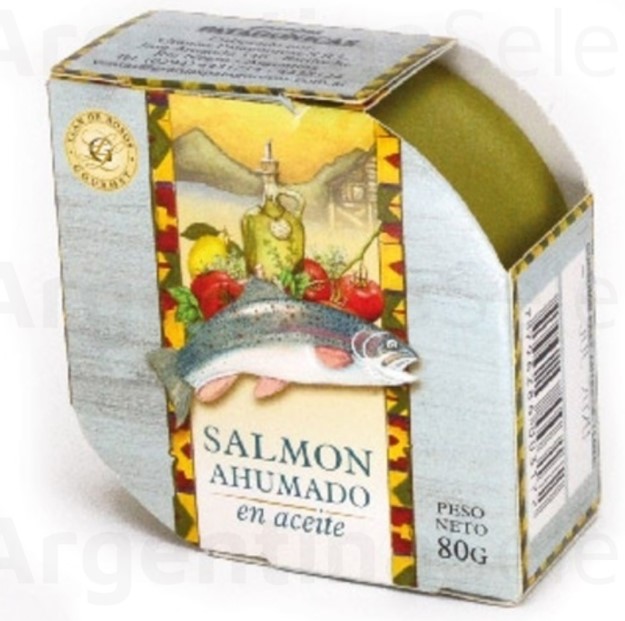 GRANJAS PAT SALMON AHUM EN AC 80 GRS