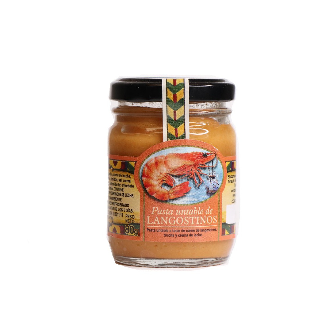 GRANJAS PAT PATE DE LANGOSTINOS 80 GRS