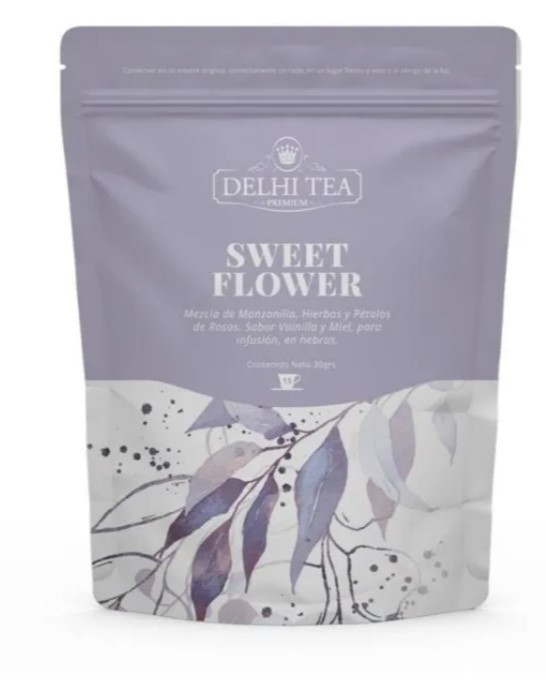 DELHI TEA SWEET FLOWER DOYPACK 30 GRS