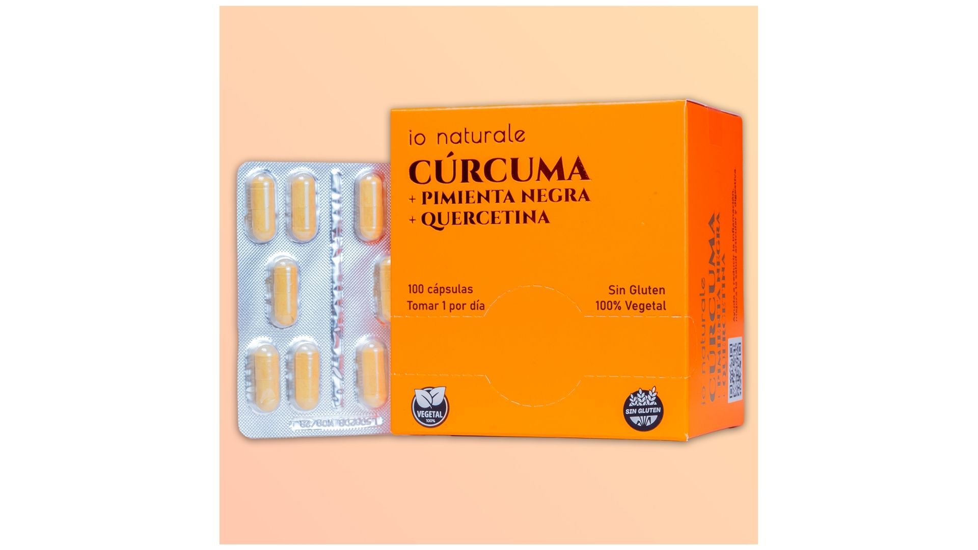 BIOKOSMA CURCUMA + PIM NEGRA 100 CAPS