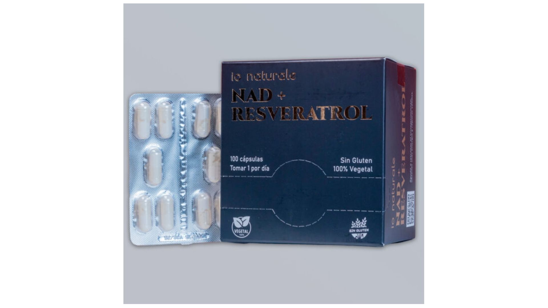 BIOKOSMA NAD + RESVERASTROL 100 CAPS