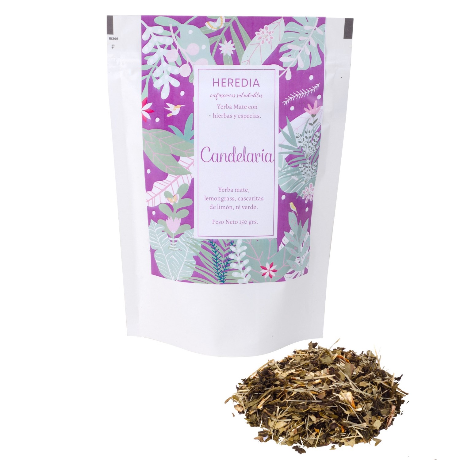 HEREDIA CANDELARIA YERBA MATE 150 GRS