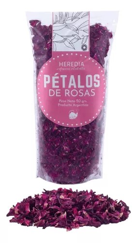 HEREDIA PETALOS DE ROSAS 50 GRS