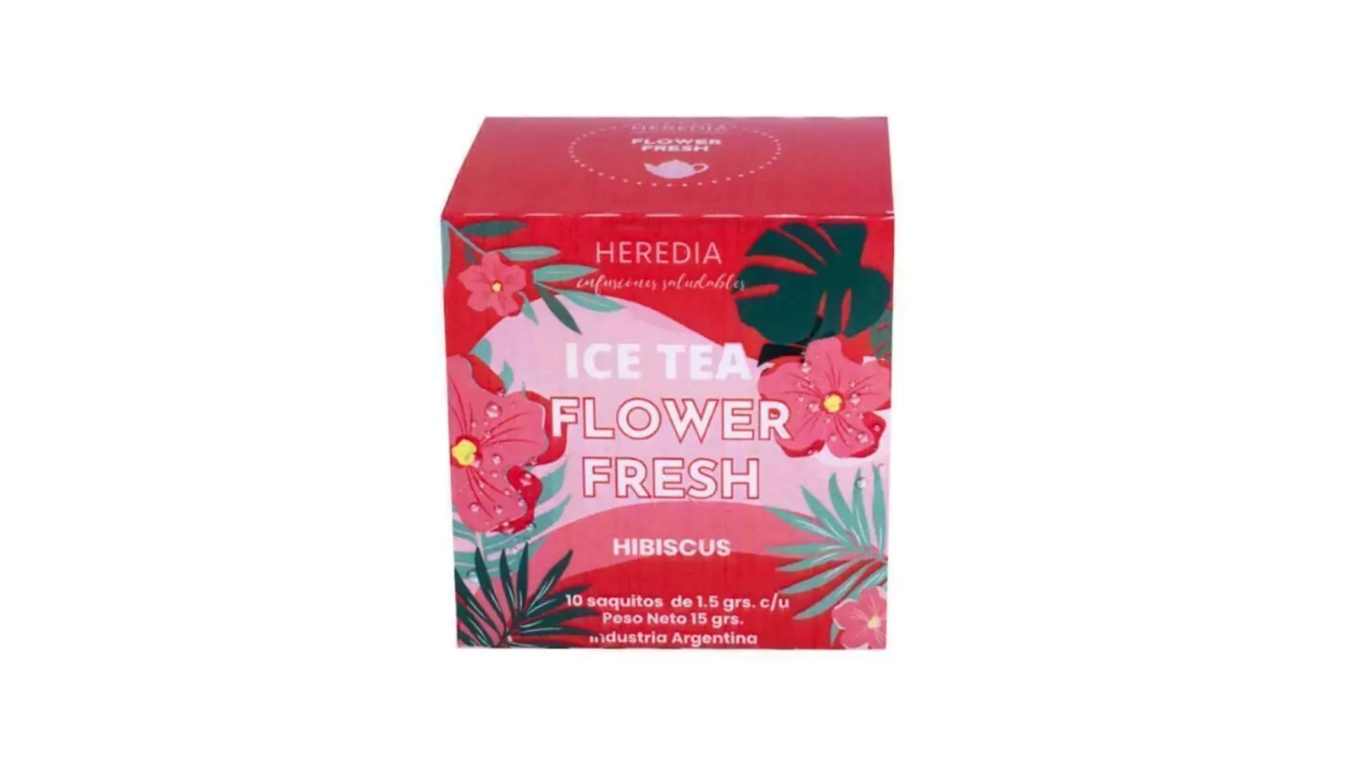 HEREDIA ICE TEA FLOWER FRESH HIBISCUS 10 SAQ