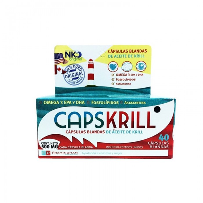 FRAMINGHAM CAPSKRILL 40 CAPS