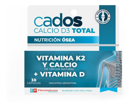FRAMINGHAM VITAMINA K2 Y CALCIO + VIT D 30 CAPS