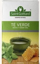 SAINT GOTTARD TE VERDE, MENTA Y MIEL 20 SAQ