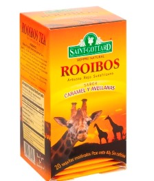 SAINT GOTTARD ROOIBOS CARAMEL Y AVELLANAS 20 saq