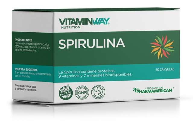VITAMINWAY SPIRULINA 60 CAPS