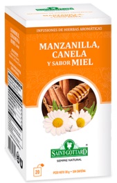 SAINT GOTTARD MANZANILLA, CANELA Y MIEL 20 SAQ
