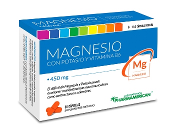 VITAMINWAY MAGNESIO CON POTASIO Y  VIT B6 30 caps