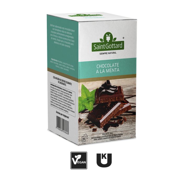 SAINT GOTTARD CHOCOLATE Y MENTA 20 SAQ