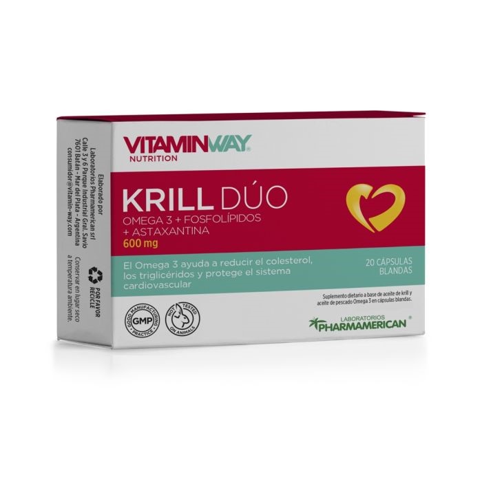 VITAMINWAY KRILL DUO 20 CAPS