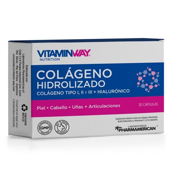 VITAMINWAY COLAGENO HIDROLIZADO 30 CAPS