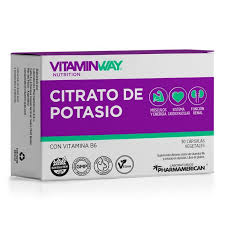 VITAMINWAY CITRATO DE POTASIO 30 CAPS