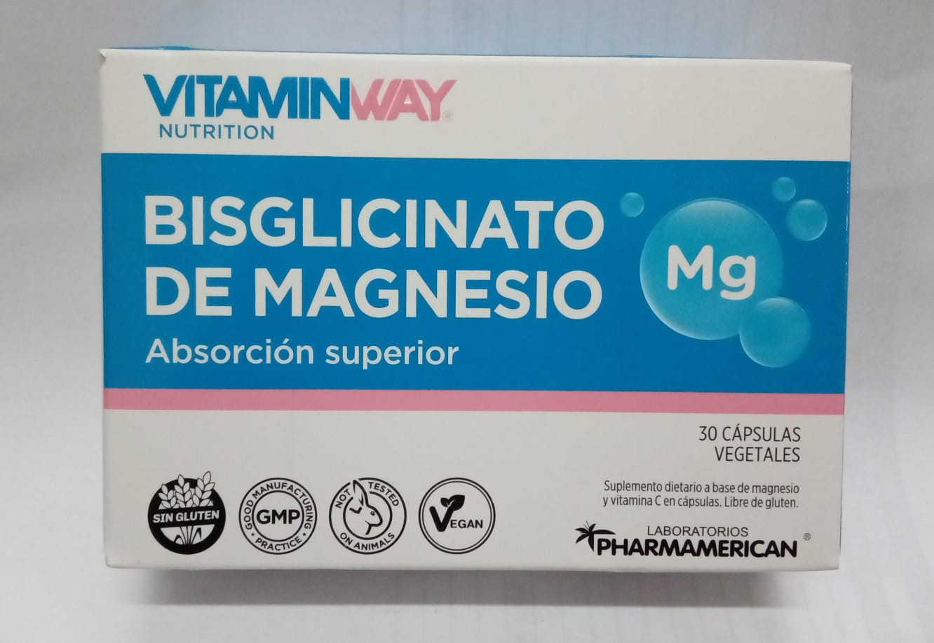 VITAMINWAY BISGLICINATO DE MAGNESIO 30 CAPS
