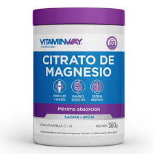 VITAMINWAY CITRATO DE MAGNESIO LIMON 360 GRS