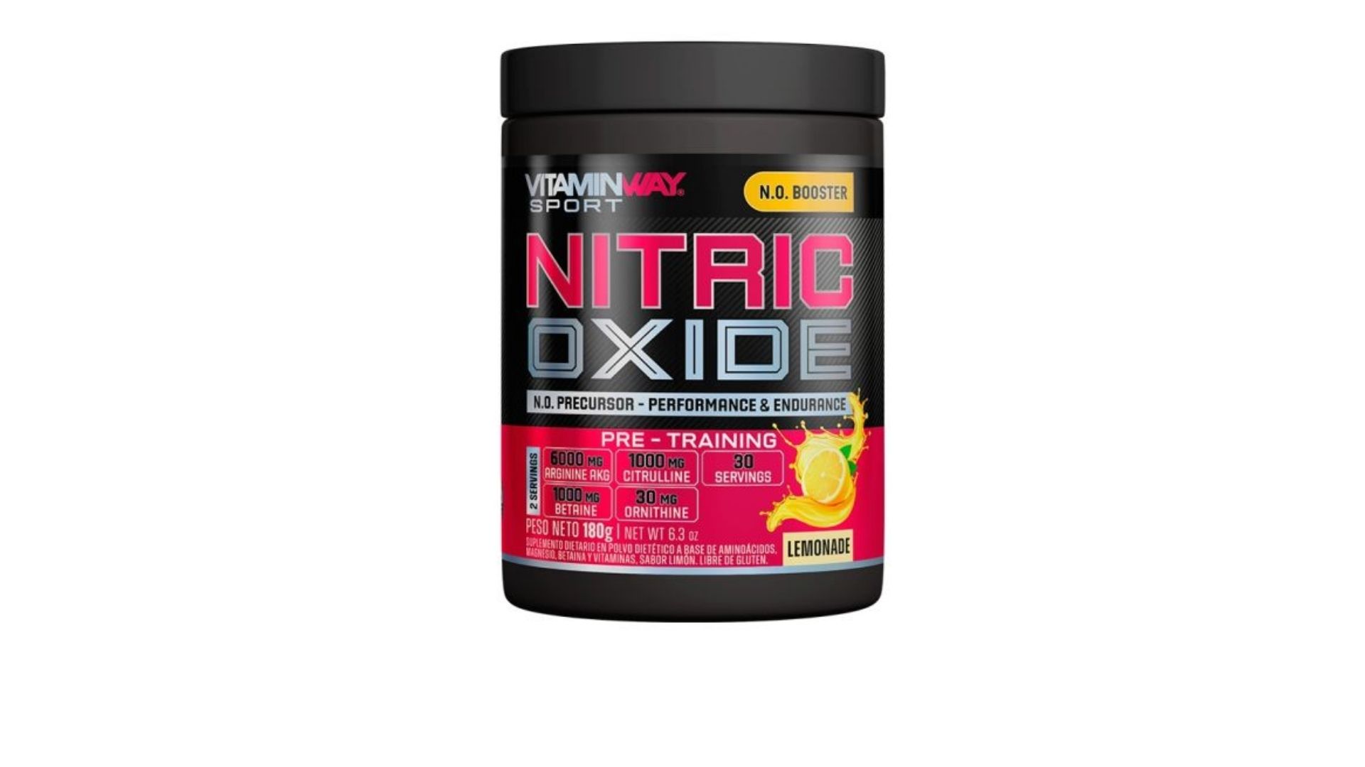 VITAMINWAY NITRIC OXIDE LEMONADE 180 GRS