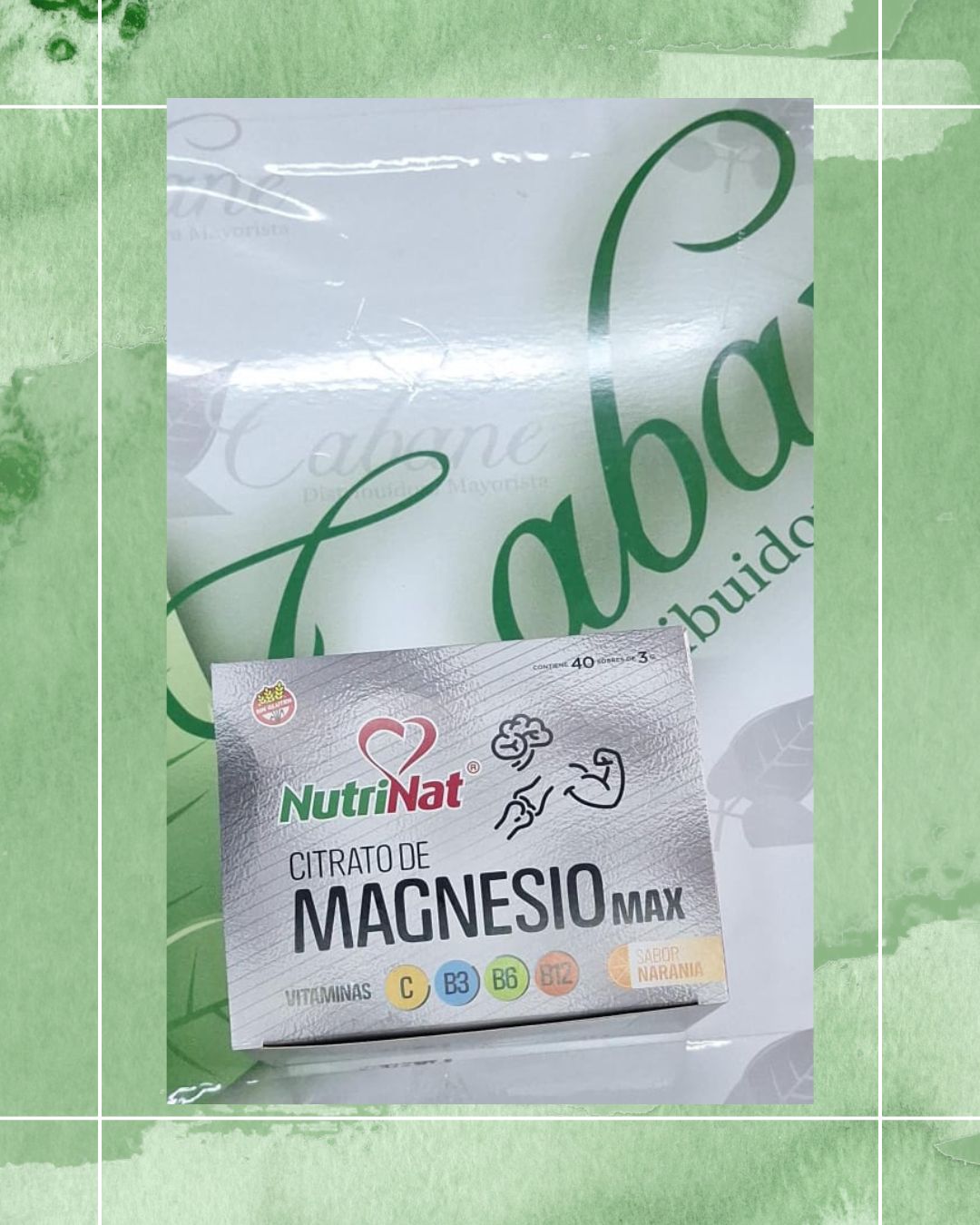 NUTRINAT CITRATO DE MAGNESIO MAX 40 SOB