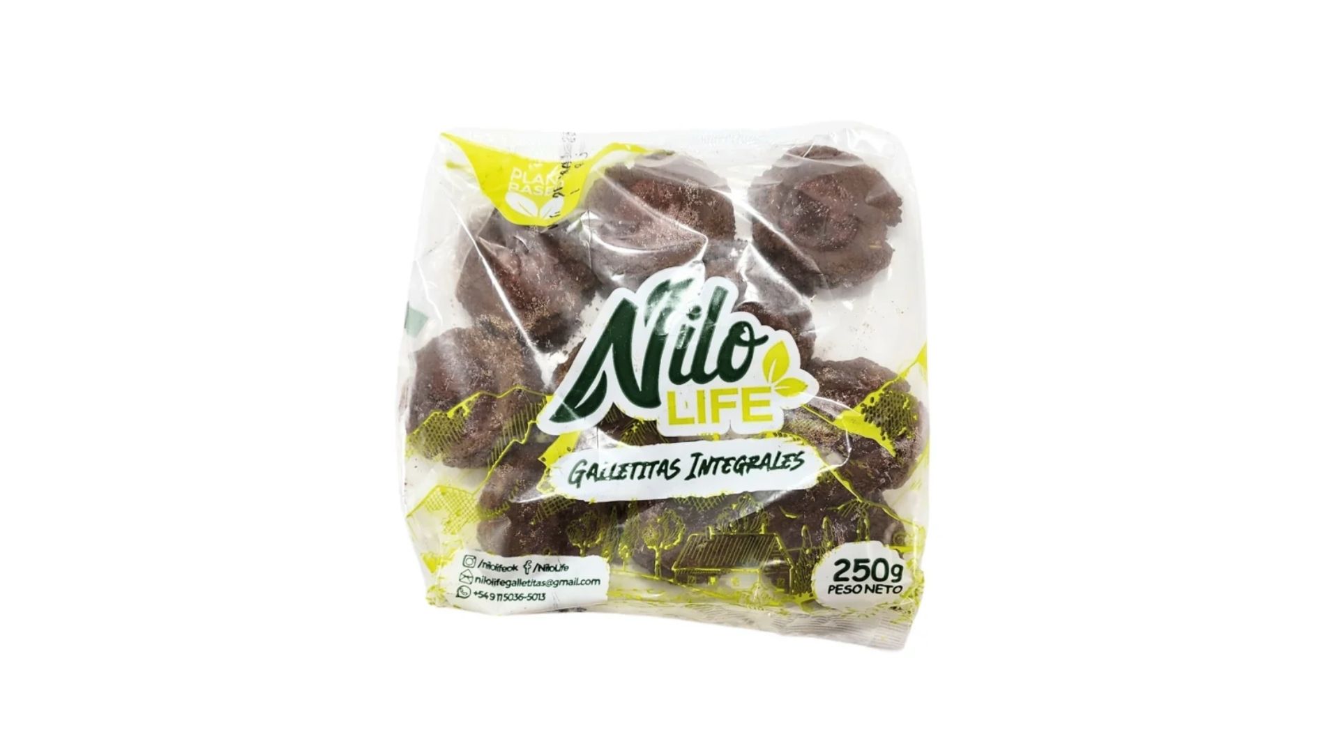 NILO LIFE PEPAS INTEGRALES CACAO & FRAMBUESA 250 GRS