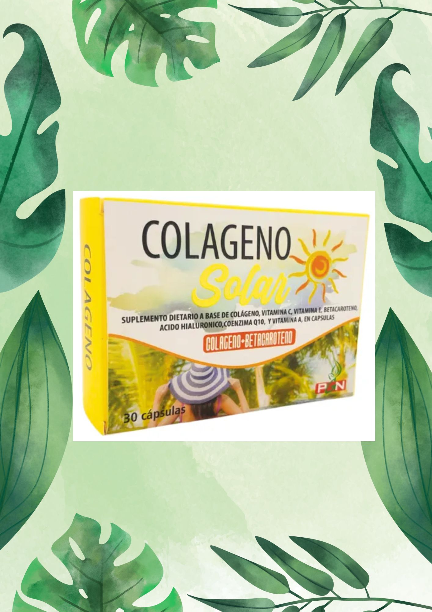 PGN COLAGENO SOLAR 30 CAPS