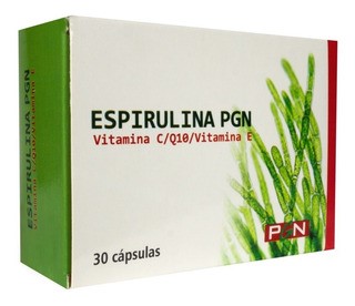PGN ESPIRULINA  30 comp