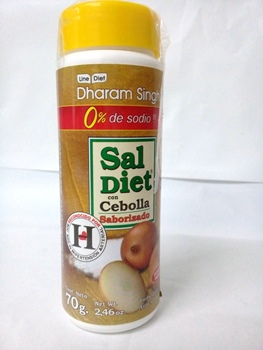 Dharam Singh SAL DIET CEBOLLA 0% SODIO 70 grs