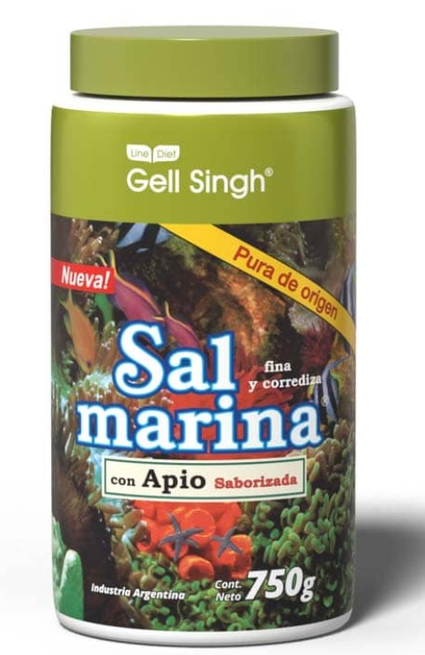GELL SINGH SAL MARINA APIO 750 GRS