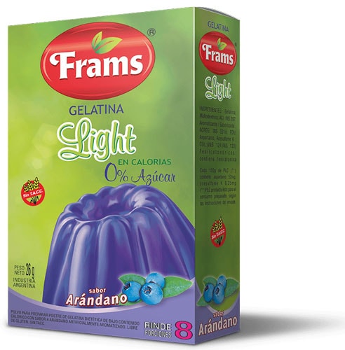 NATURAL FRAMS GELATINA ARANDANO 26 GRS