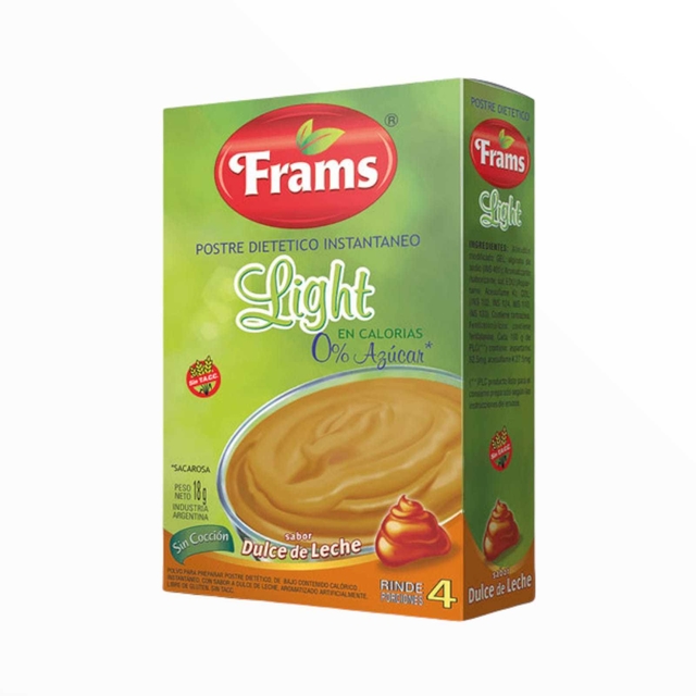 NATURAL FRAMS POSTRE DULCE DE LECHE 18 GRS