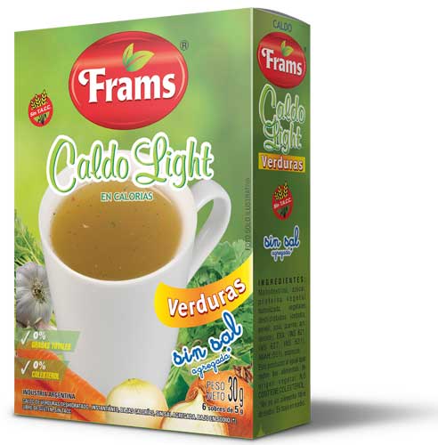 NATURAL FRAMS CALDO DE VERDURA SIN SAL 30 grs