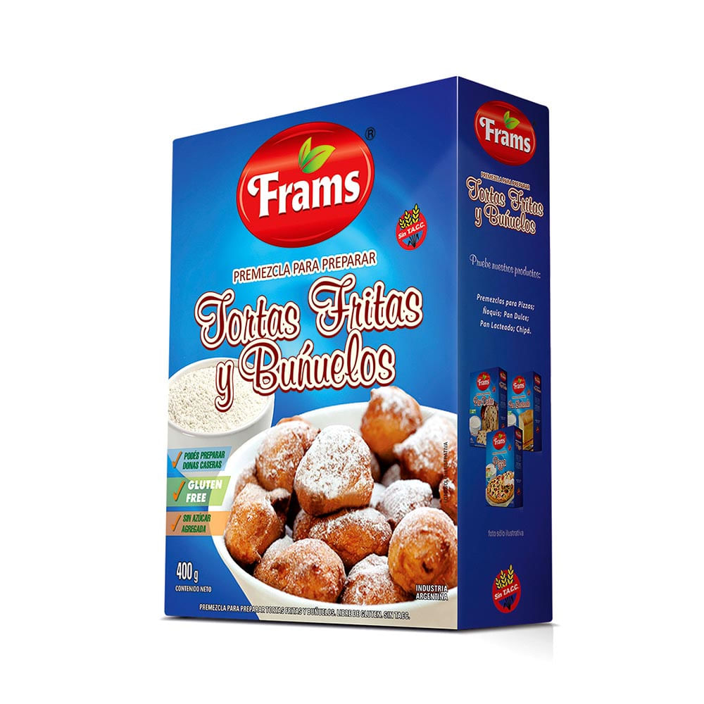 NATURAL FRAMS PREM TORTA FRITA 400 GRS