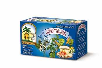 Hierbas Del Oasis MEZCLA Nº 1 SEDANTE 25 saq.