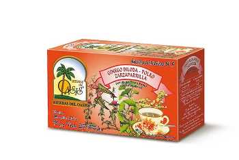 Hierbas Del Oasis MEZCLA Nº 5 CIRCULATORIA 25 saq.