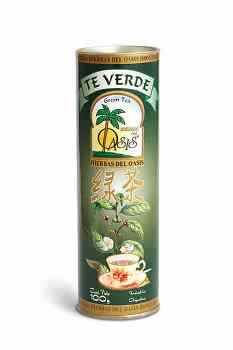 Hierbas Del Oasis TE VERDE TUBO 100 g