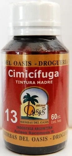 Hierbas Del Oasis TINTURA MADRE Nº 13 CIMCIFUGA 60 cc