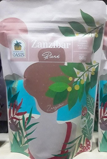HIERBAS DEL OASIS ZANZIBAR 50 GRS