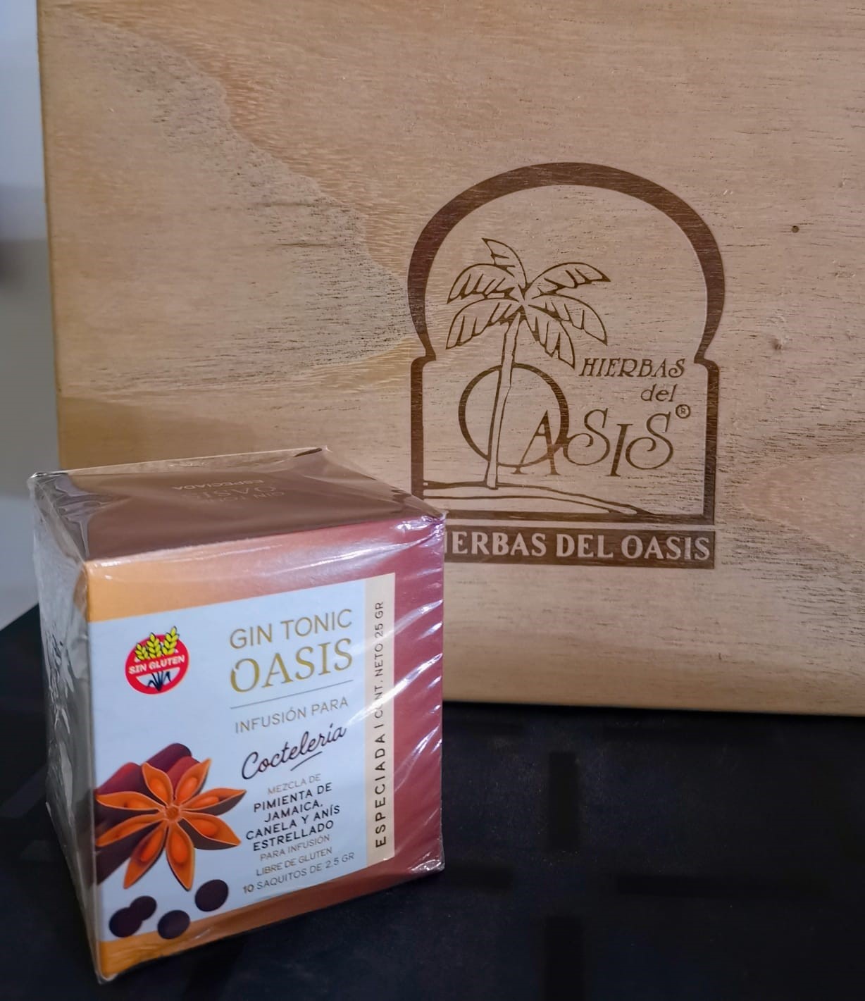 HIERBAS DEL OASIS GIN TONIC ESPECIADA 10 SAQ