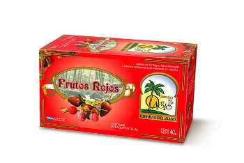 Hierbas Del Oasis TE FRUTOS ROJOS 20 saq.