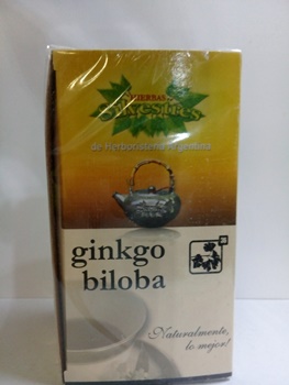 Hierbas Silvestres GINKGO BILOBA 20 saq