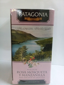 Patagonia TE ROSA MOSQUETA Y MANZANILLA 20 saq