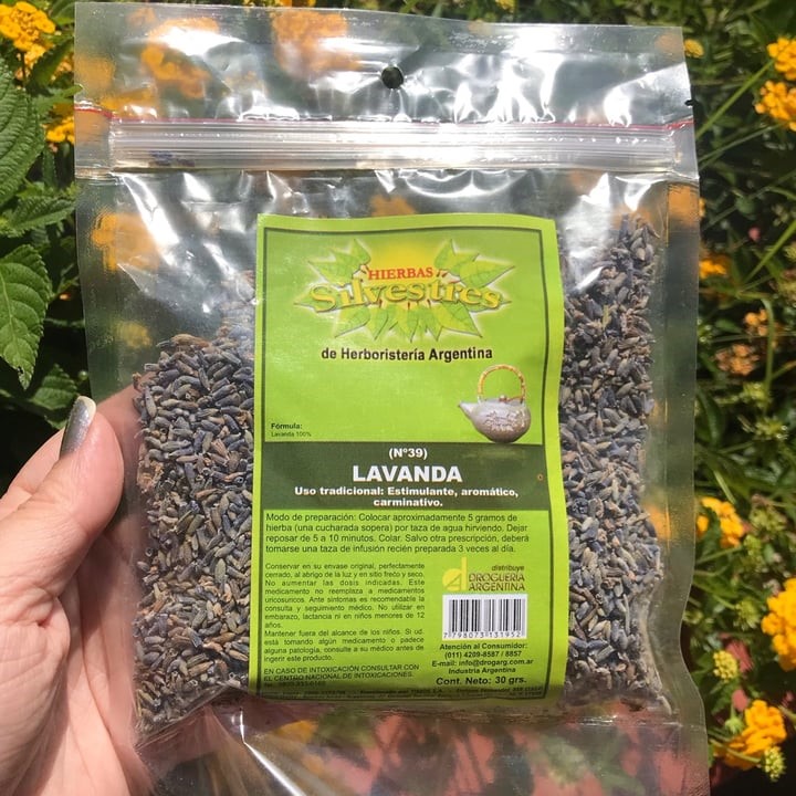 HIERBAS SILVESTRES LAVANDA 30 GRS