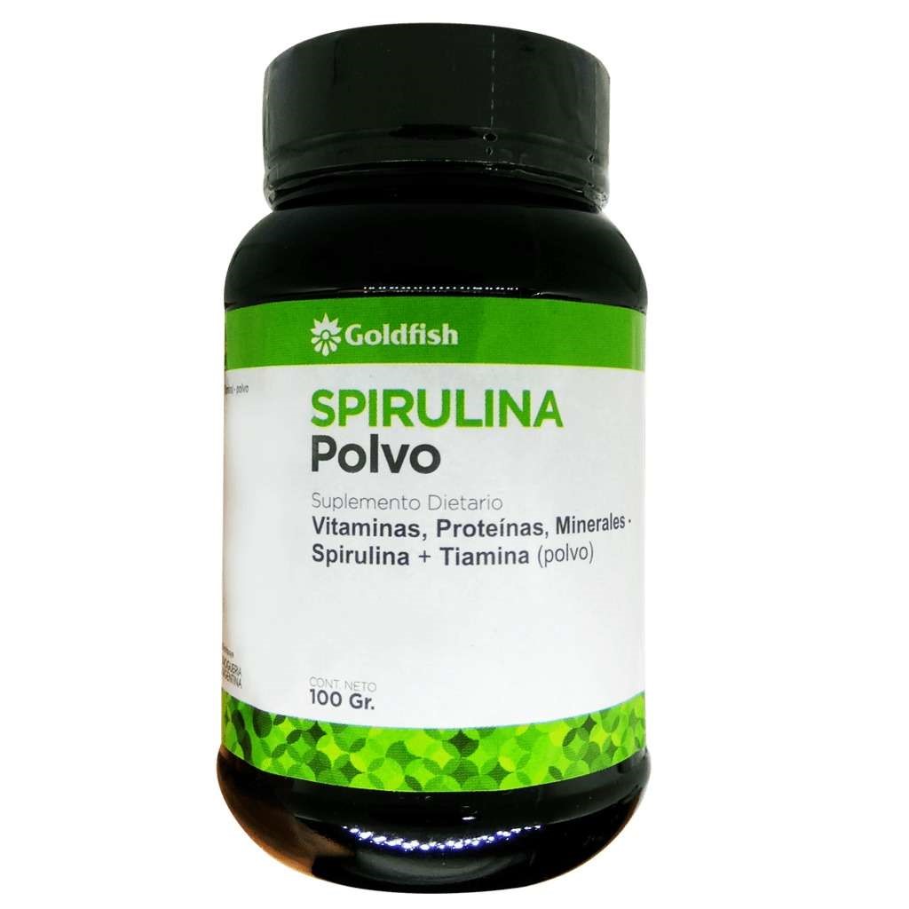Gold Fish SPIRULINA POLVO 100 grs