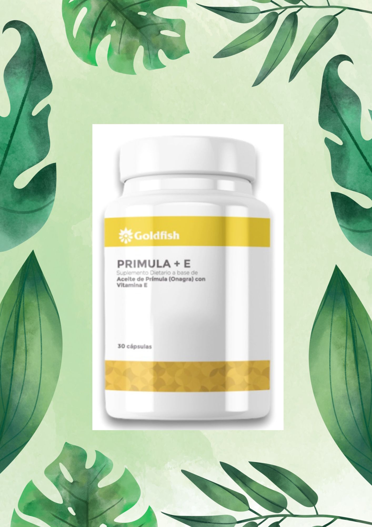 GOLD FISH ACEITE DE PRIMULA 30 COMP