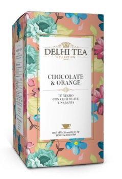 Delhi Tea CHOCOLATE Y ORANGE 20 saq