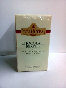 Delhi Tea CHOCOLATE BERRIES 20 saq