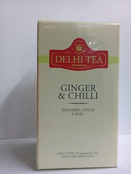 Delhi Tea GINGER & CHILLI 20 saq