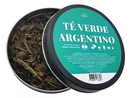 DELHI TEA TE VERDE ARGENTINO 15 GRS