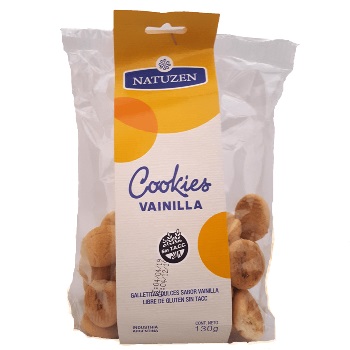 NATUZEN COOKIES VAINILLA 130 GRS