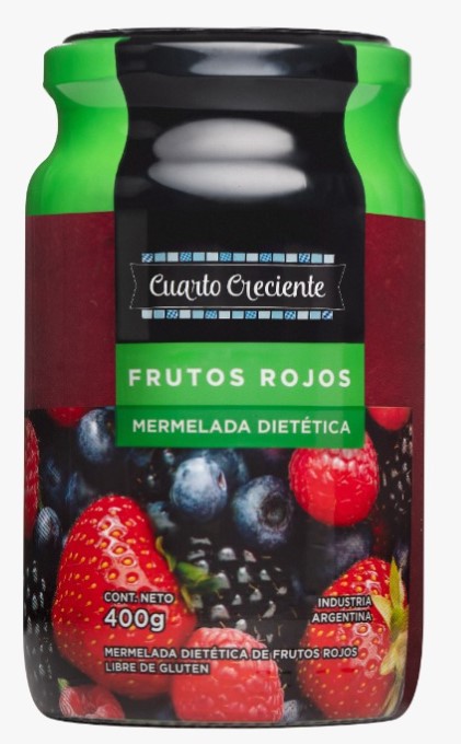 CUARTO CRECIENTE MERMELADA DIETETICA CIRUELA 400 GRS